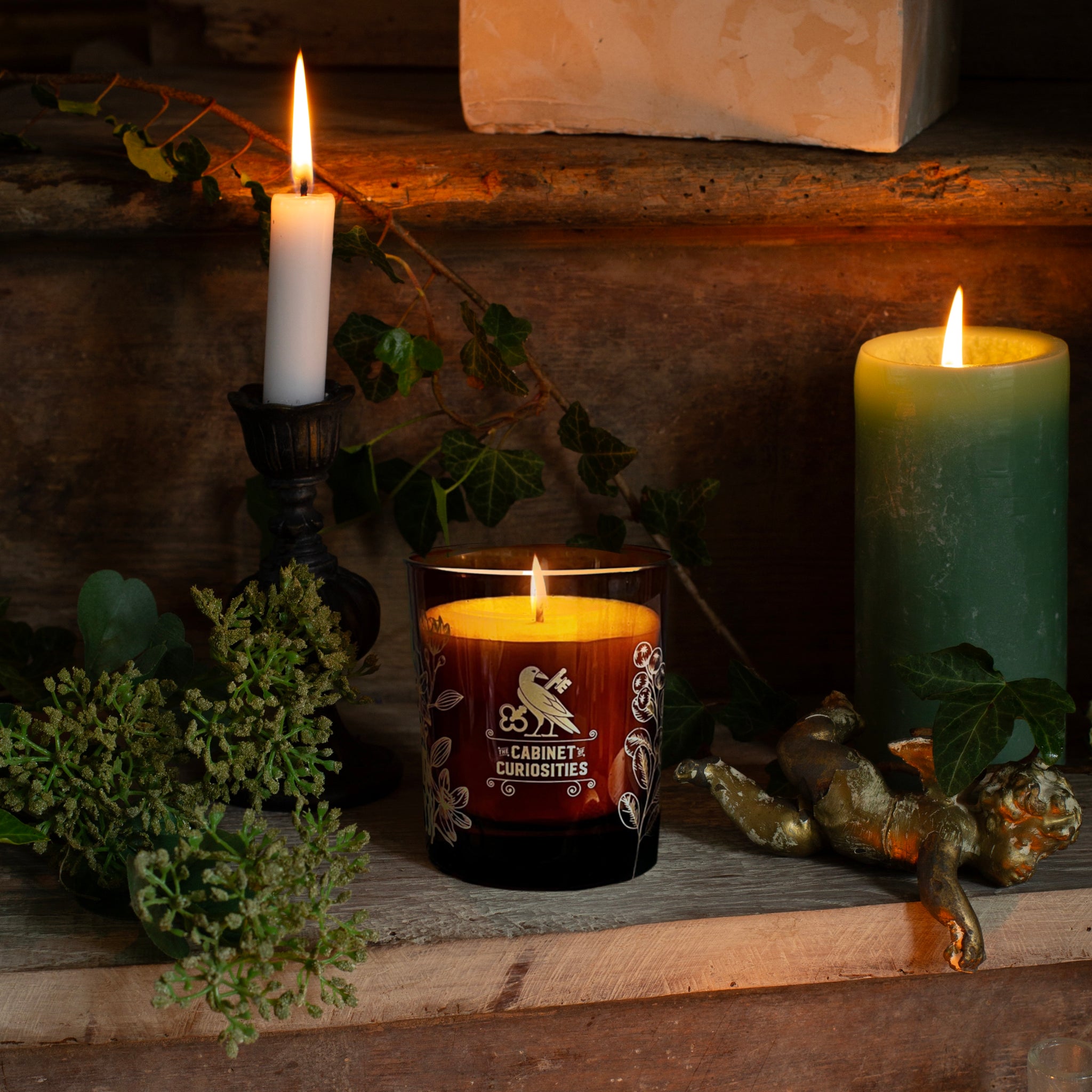 Dark Honey & Tobacco Candle