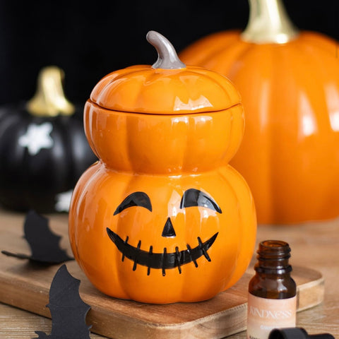 Pumpkin Stack Oil Burner