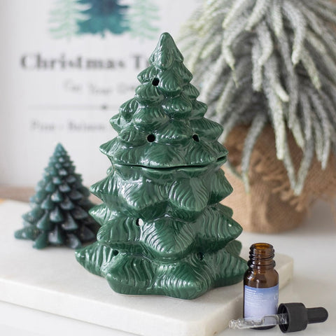 Green Fir Tree Oil Burner