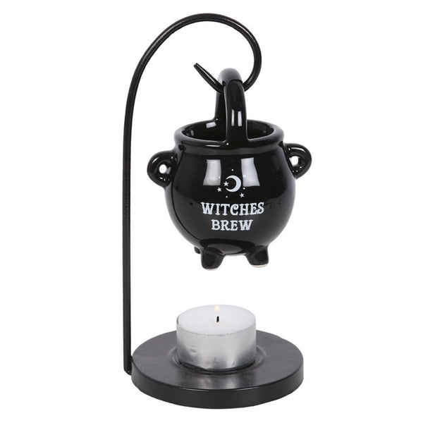 Witch's Brew Hanging Cauldron Burner