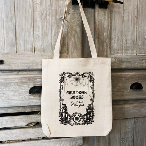 Cauldron Books Canvas Bag